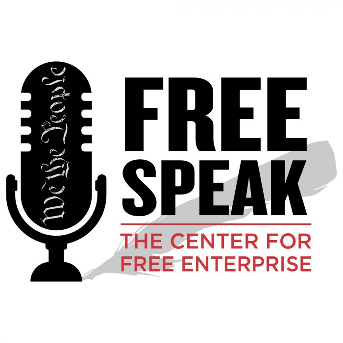 Логотип бесплатного подкаста Speak