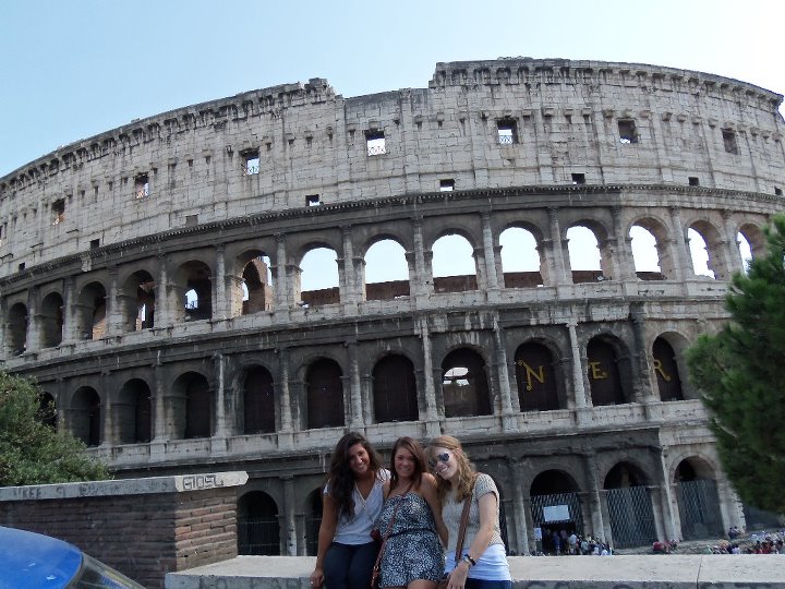 Colosseum with some of my roommates!