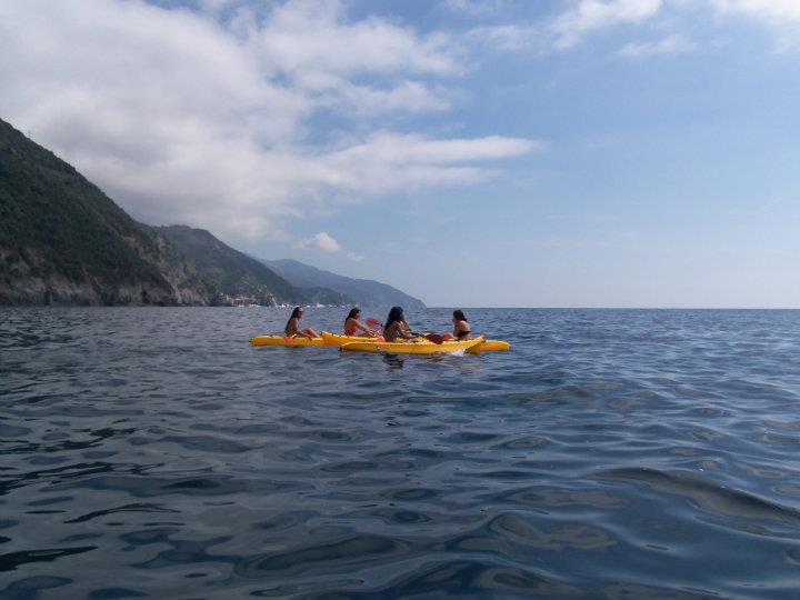 Kayaking in Cinque Terre