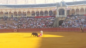 Corrida de toros Sevilla, España