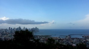 On top of Cerro Ancon the entire skyline of Panama City can be seen.