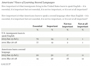 Gallup Umfrage