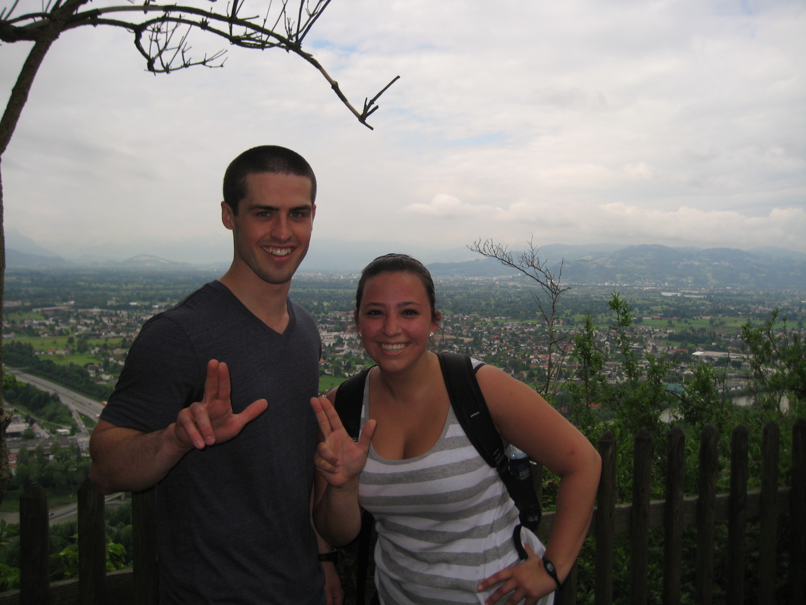 Adam and Aurelia in Bregenz