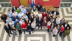 J. David Grissom with group of students and faculty2