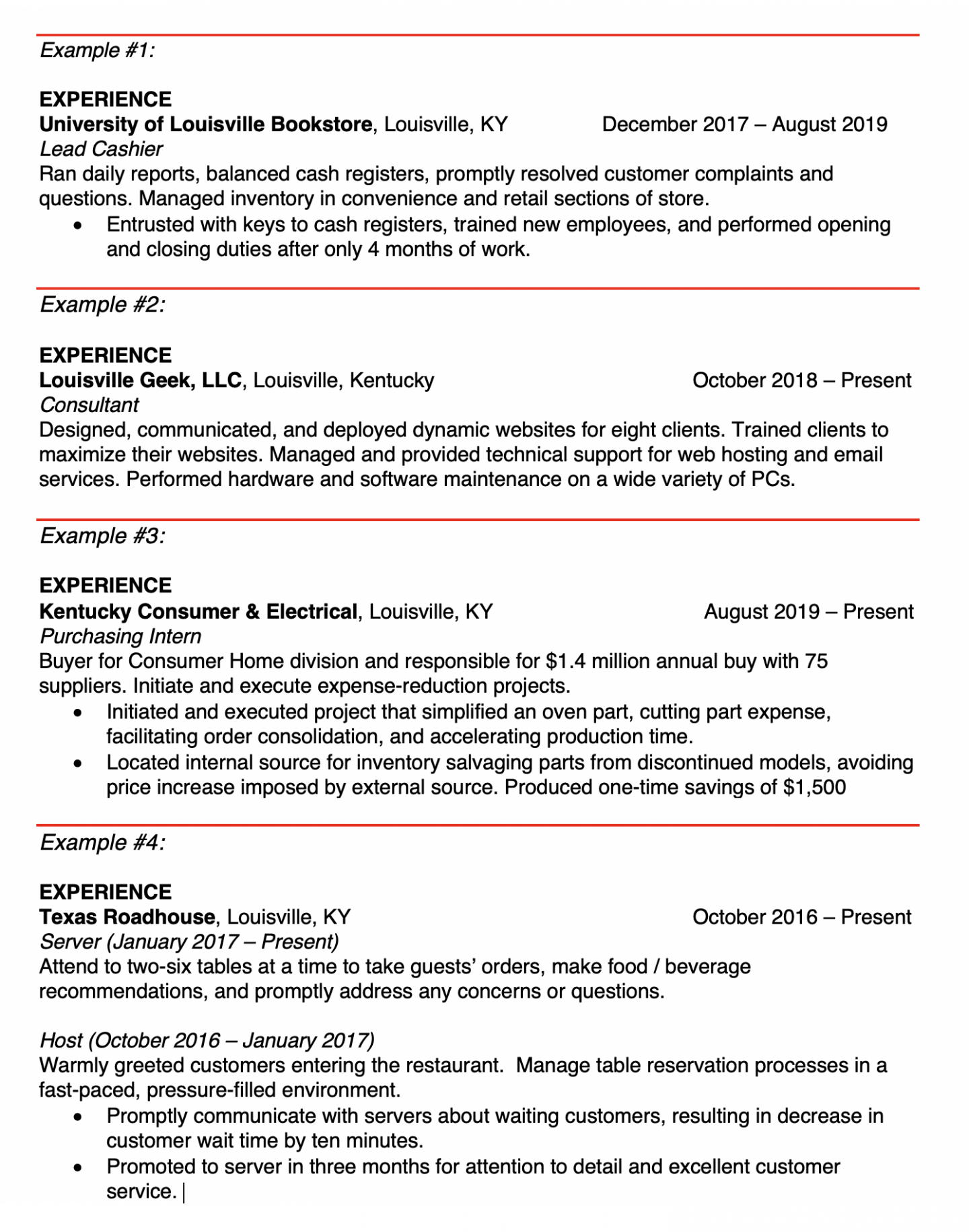 university of memphis resume help