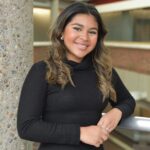 Headshot of Justyne Aranda in Frazier Hall