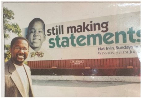 Nat Irvin, Billboard from Winston Salem News