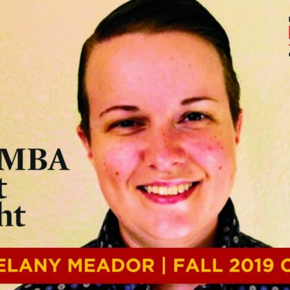 Online MBA student Melany Meador