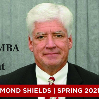 Imagen de encabezado de Raymond Shield OMBA Student Spotlight