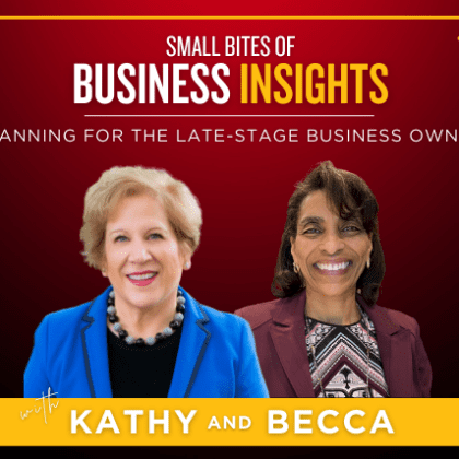 Planning for late-stage business owners