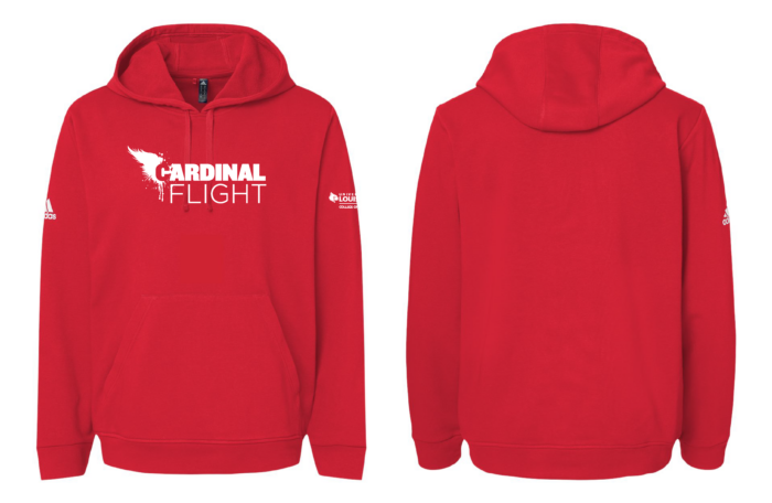 Cardinal flight hoodie