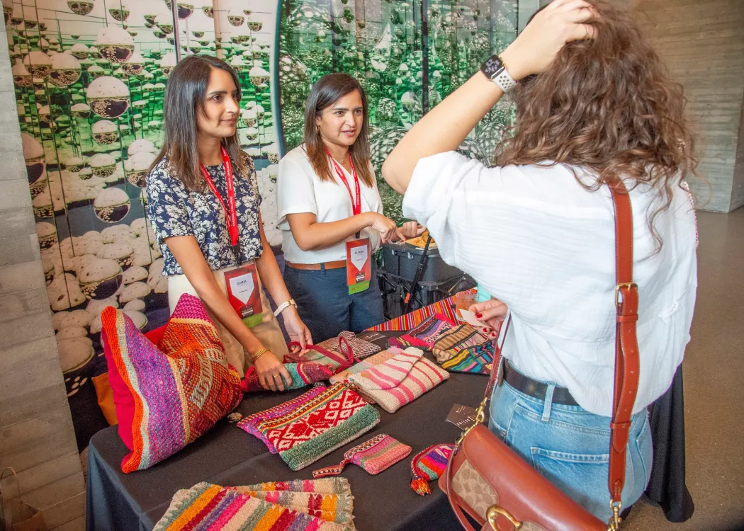 UofL College of Business Innovation MBA students pitch their company ideas to judged and attendees at the Cardinal Challenge Competition.
