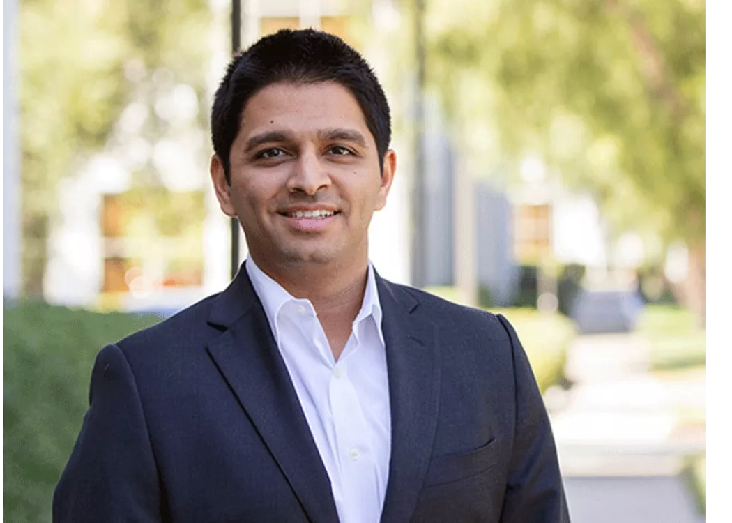 Vishal Patel outside.