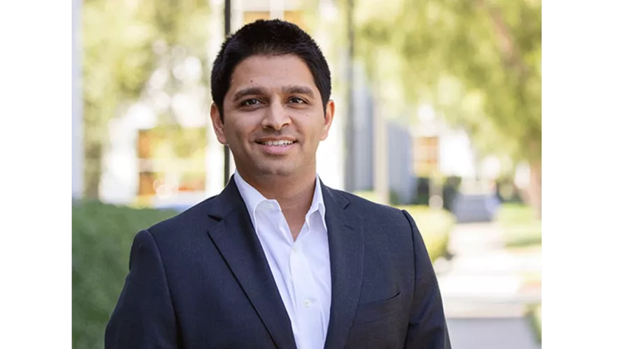 Vishal Patel outside.